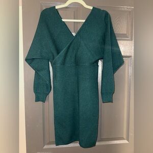 Emerald knit Women's Dress